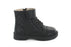 Shelia's Combat Boot - Black Leather